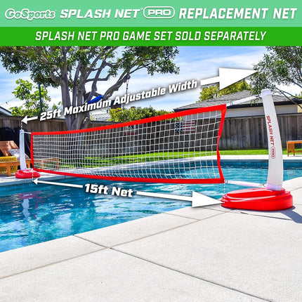 GoSports Replacement Pool Volleyball Net Splashnet PRO or MAX Games
