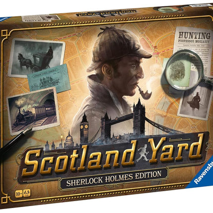 Ravensburger Scotland Yard Sherlock Homes Edition Family Strategy Board Game for 2 to 6 Players - Kids and Adults Age 8 Years +