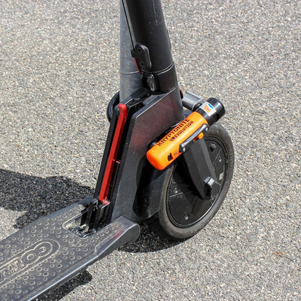 Kryptonite Evolution Mini-5 Heavy Duty Bicycle U Lock Bike Lock with Transit FlexFrame Bracket (3.25-Inch x 5.5-Inch), x, x