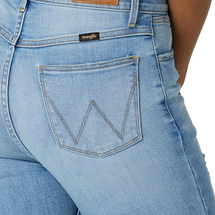 Wrangler Women's High Rise Unforgettable Skinny Jean, Coldspring, 14