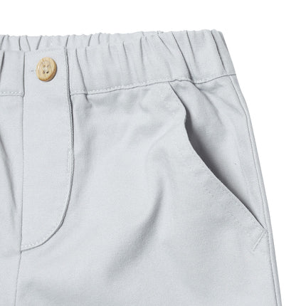 Gerber Baby and Toddler Boys Canvas Pants, Gray, 2T