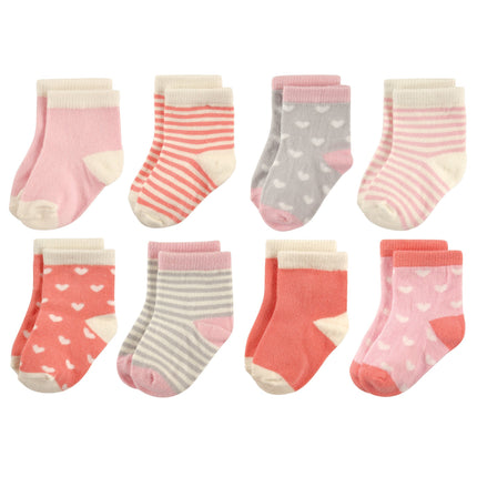 Hudson Baby Baby Girls' Cotton Rich Newborn and Te