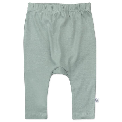 HonestBaby Lot de 3 pantalons sarouels amples en coton 100 % biologique pour bébés garçons, filles, unisexe – Morning Mountains, Nouveau-né