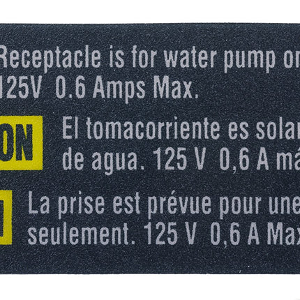Bosch Parts 1609B03488 Label