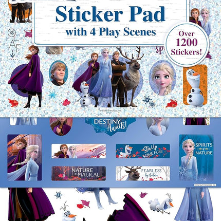 Disney Frozen 2 Sticker Pad with Play Scenes Inclu