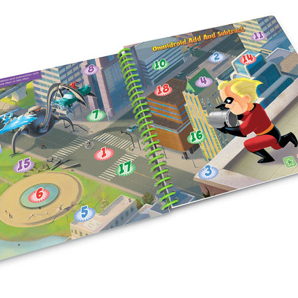 LeapFrog Leapstart Activity Book 3D Pixar Math in Action with Listening Skills
