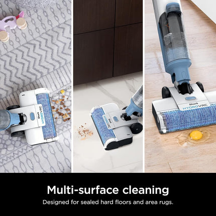 Concentré multi-surfaces Shark WDCM30 HydroVac de 975 ml avec technologie neutralisatrice d'odeurs, compatible avec les nettoyeurs 3-en-1 HydroVac, pour tous les sols durs scellés et tapis, parfum Spring Clean, violet