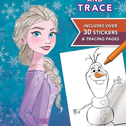 Disney Frozen 2 Color and Trace 48-Page Activity B