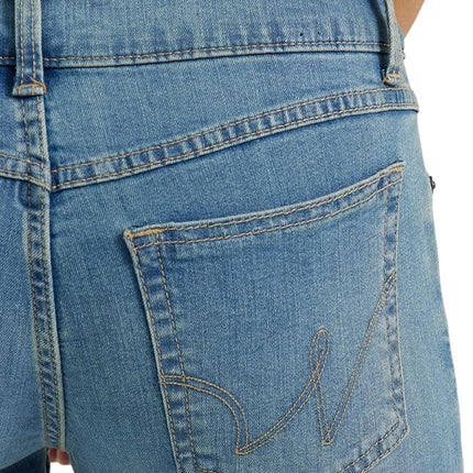 Wrangler Women's Western Mid Stretch Straight Leg Jeans Brianna