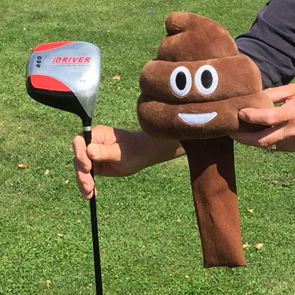 Cubierta para palos de golf "Poopy" de Golf Giddy