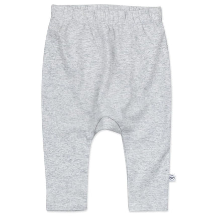 HonestBaby Multipack Harem Pants Roomy Fit Pull on Bottoms 100% Organic Cotton for Infant Baby Boys, Girls, Unisex, 3-Pack Morning Mountains, 6-9 Months