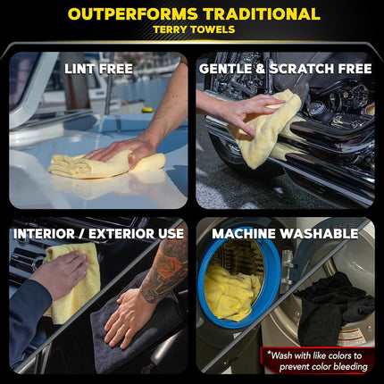 Meguiar's X2025 Supreme Shine Microfiber Towels - 6 Pack