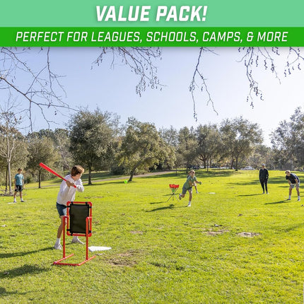 GoSports Baseball & Softball 4 Piece Premium Base Set - Heavy-Duty for Athletes