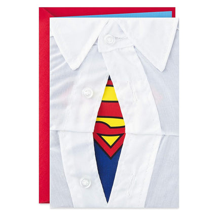Hallmark Signature Birthday Greeting Card for Him (Superman Silhouette)