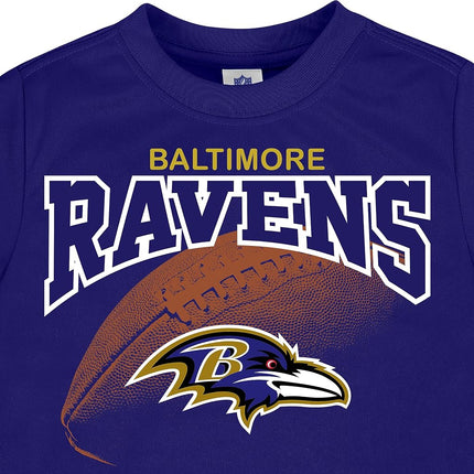 Gerber Unisex Baby NFL 3 Pack Short Sleeve Team Fan Tee Shirt