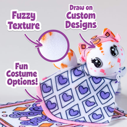 Crayola Scribble Scrubbie Princess Costume Playset, Toy for Kids, Gift