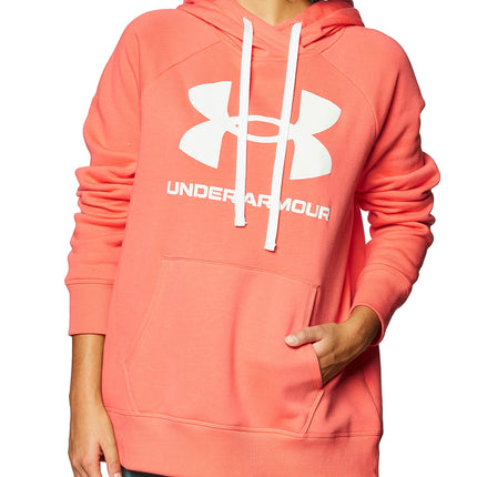 Under Armour Women's Rival Fleece Logo Hoodie Hood