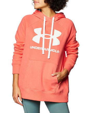 Under Armour Women's Rival Fleece Logo Hoodie Hood