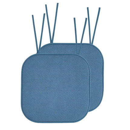 Elegant Comfort Chair Cushion Covers with Ties and