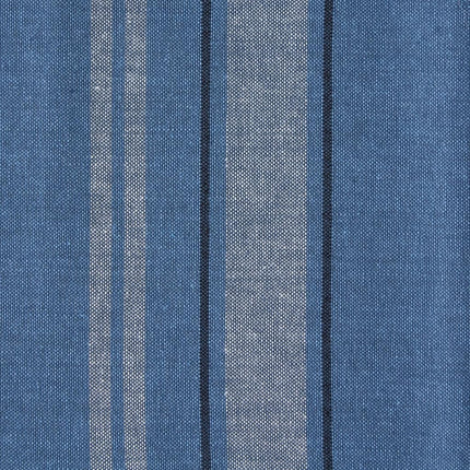DII Cotton Oversized French Stripe Dish Towels, 20 x 30 Set of 3, Monogrammable Country Farmhouse Flour Sack Tea Towels-Chambray Blue