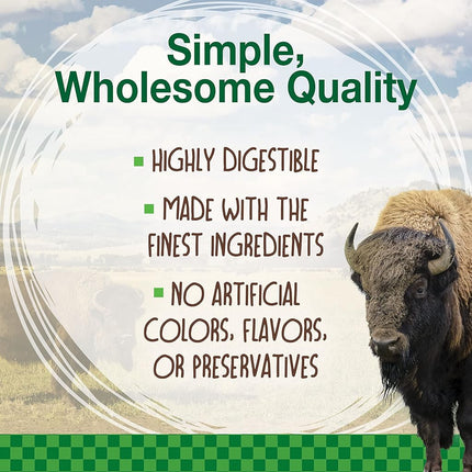 Nylabone 1 Count Healthy Edibles Large Wild Bison Dog Treat Bones, 4.9 Oz
