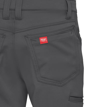 Red Kap Women's Cooling Work Pant, Carbon, 10 Tall