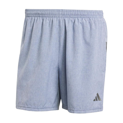 adidas Men's Own The Run Shorts, preloved Ink/White, XXL 5 inch