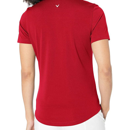 Callaway Women's Short Sleeve Opti-Dri™ Core Performance Golf Polo Shirt (Size Small - 3X Plus)