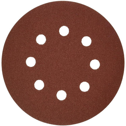 Bosch SR5R120 5-Piece 120 Grit 5 In. 8 Hole Hook-And-Loop Sanding Discs