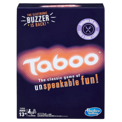 Hasbro Gaming Taboo Party Game, Blue, Limited Edit