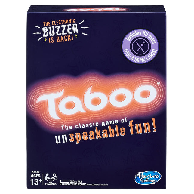Hasbro Gaming Taboo Party Game, Blue, Limited Edit