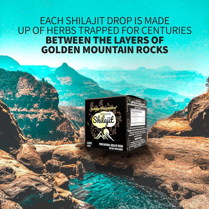 Pure Authentic Siberian Altai "Golden Mountains" Shilajit 100g 3.53oz