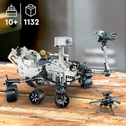 LEGO Technic NASA Mars Rover Perseverance 42158 Building Toy Set with AR App Experience, Science Discovery Set, Learn About Vehicle Engineering,Construction Toy