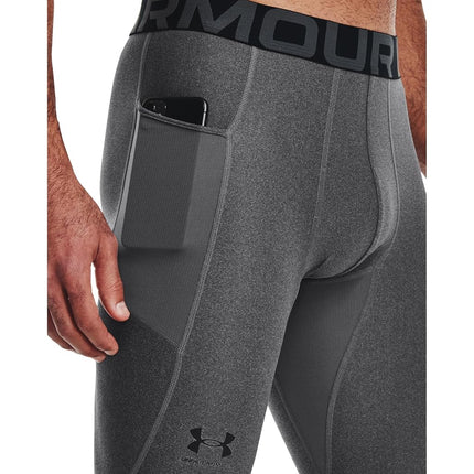 Under Armour Men UA HG Armour Leggings, Comfortable and robust gym leggings, lightweight and elastic thermal underwear with compression fit
