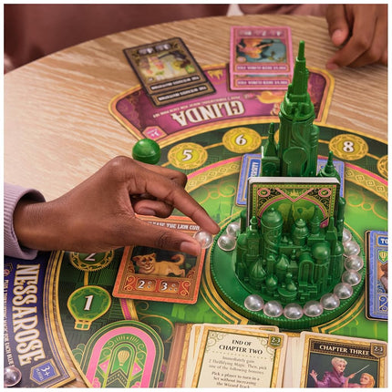 Spin Master Games, Wicked: The Game, An Original Concept Based on the New Movie Wicked, Begin Your Amazafying Adventure with Glinda & Elphaba, for Fans of Musicals, 2-4 Players, for Ages 10 & Up