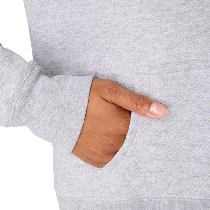 Hanes womensO4637Women's Fleece Full Zip Hood Long Sleeve Hoody - Gray - XX-Large
