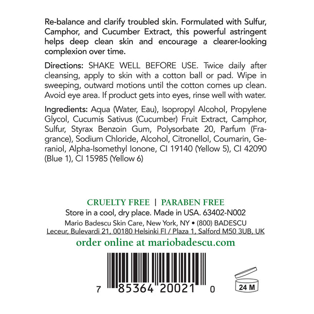 Special Cleansing Lotion C - For Combination/Oily Skin Types
