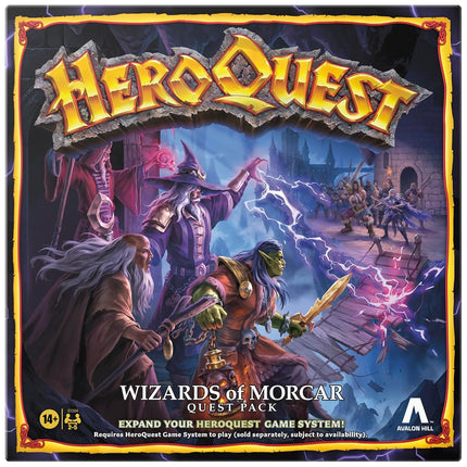 Avalon Hill HeroQuest Wizards of Morcar Quest Pack