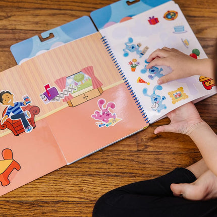 Melissa & Doug Blues Clues & You! Reusable Stickers | Activity Pad | Sticker Book | 3+ | Gift Boy Or Girl