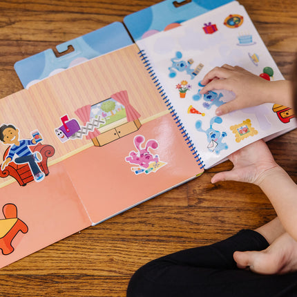 Melissa & Doug Blues Clues & You! Reusable Stickers | Activity Pad | Sticker Book | 3+ | Gift Boy Or Girl
