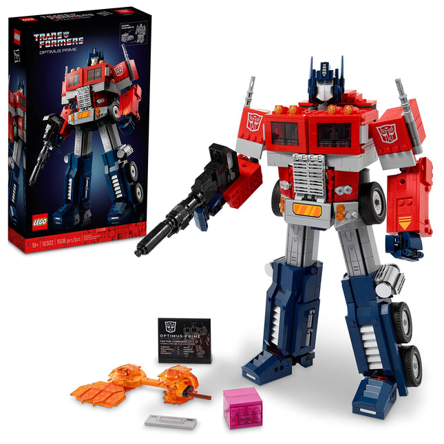 LEGO Optimus Prime 10302 Building Set for Adults; 