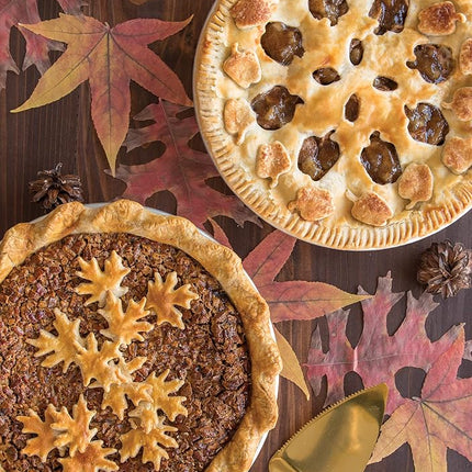 NordicWare 59881 Apple and Leaves Pie Top Cutter (4020)
