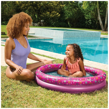 Swimways Minnie Mouse Kiddie Pool, Inflatable Above Ground Pool & Outdoor Toys, Minnie Mouse Party Supplies & Pool Toys for Kids Aged 3 & Up