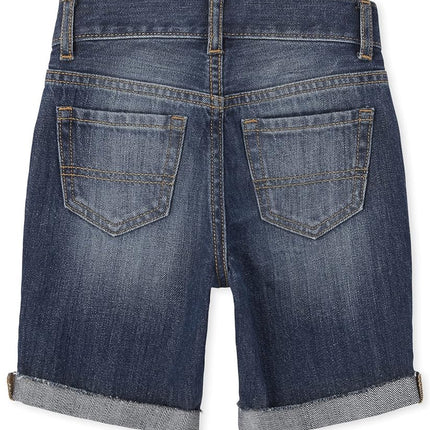The Children's Place Boys Denim Shorts, Maguire Wash, 6