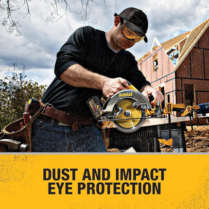DEWALT DPG82-11 Concealer Clear Anti-Fog Dual Mold Safety Goggle