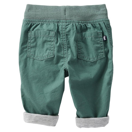 OshKosh B'Gosh Baby Boys' Peached Poplin Pull-On Pants - Green -