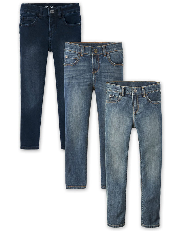 The Children's Place boys Stretch Skinny Jeans, Lt
