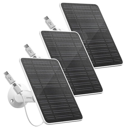 Solar Panel for Security Camera, 5V 4W Solar Panel