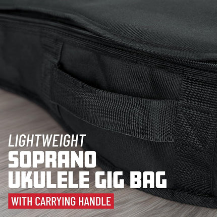 Gator Padded Gig Bag for Soprano and Concert Ukuleles