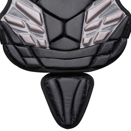 Champion Sports P160 Protector de pecho modelo juvenil, negro, 11"